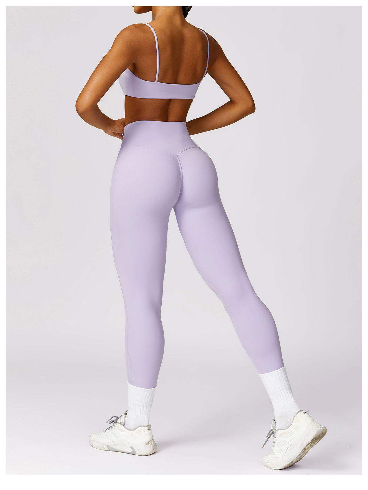 Schnelltrocknender Sport-BH mit Streifen