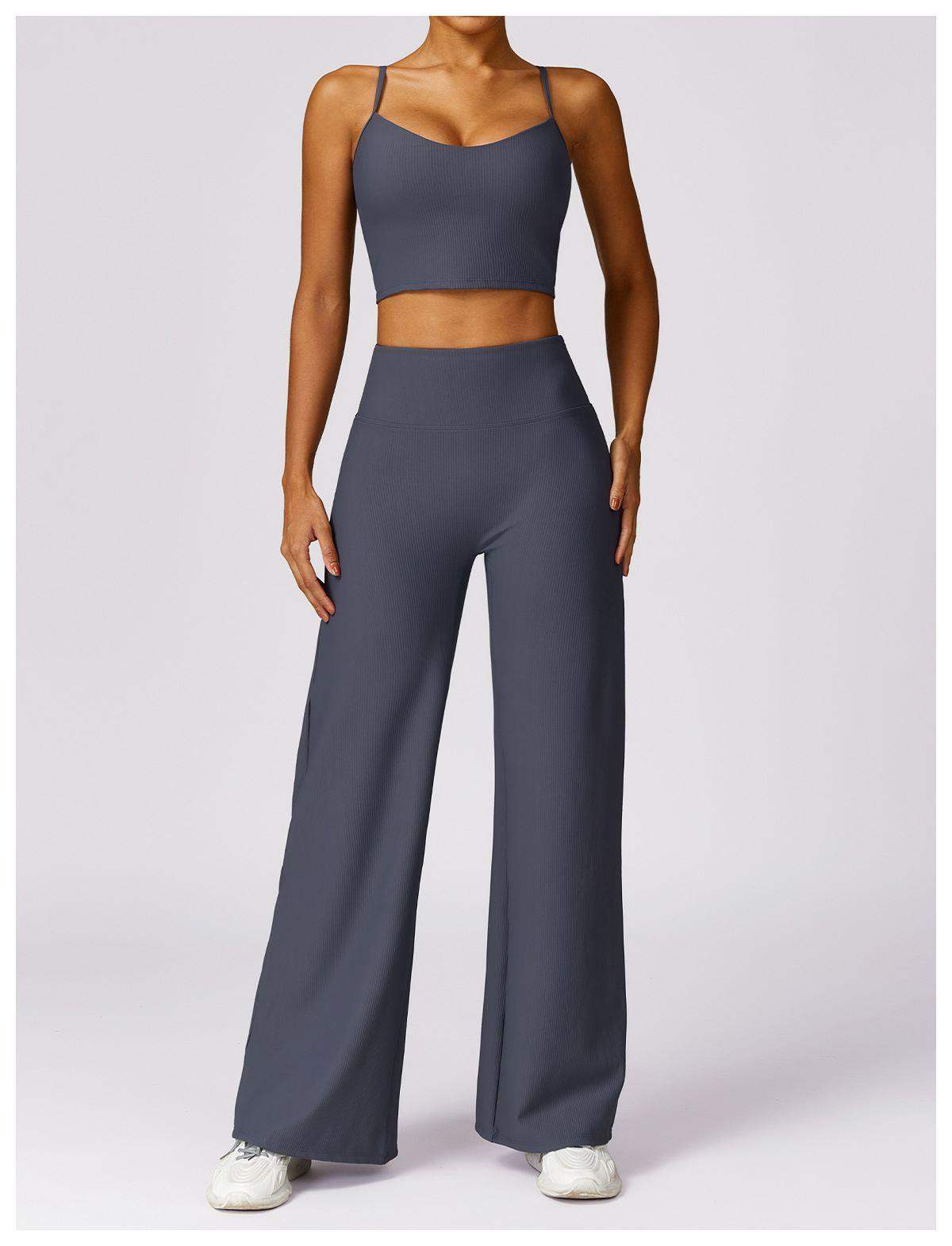 Schnelltrocknender Sport-BH mit Streifen