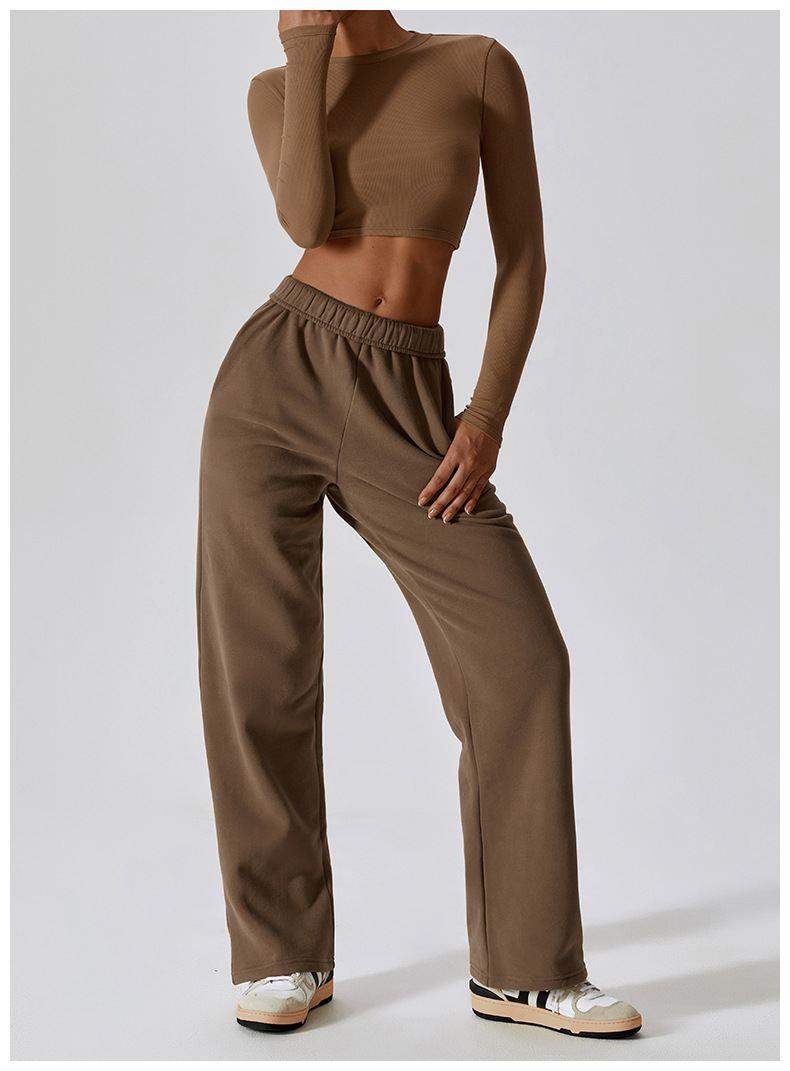 Schnelltrocknendes Sport-Langarmshirt