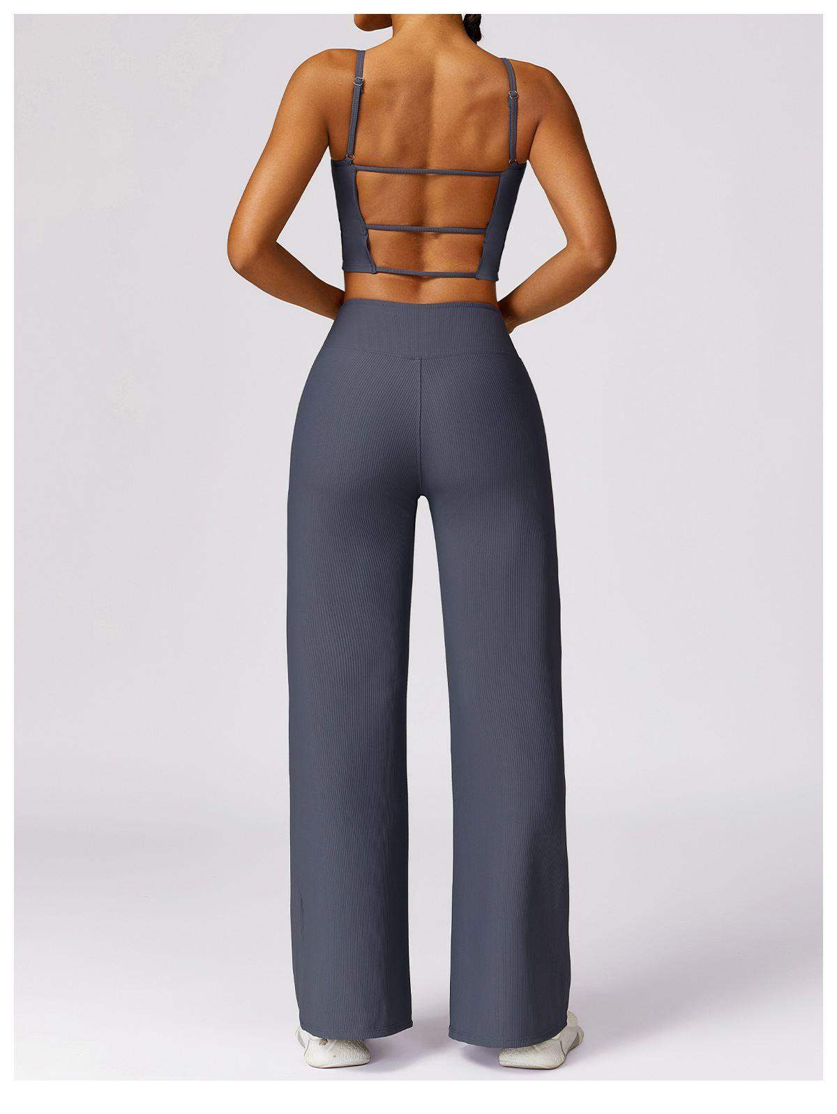 Schnelltrocknender Sport-BH mit Streifen