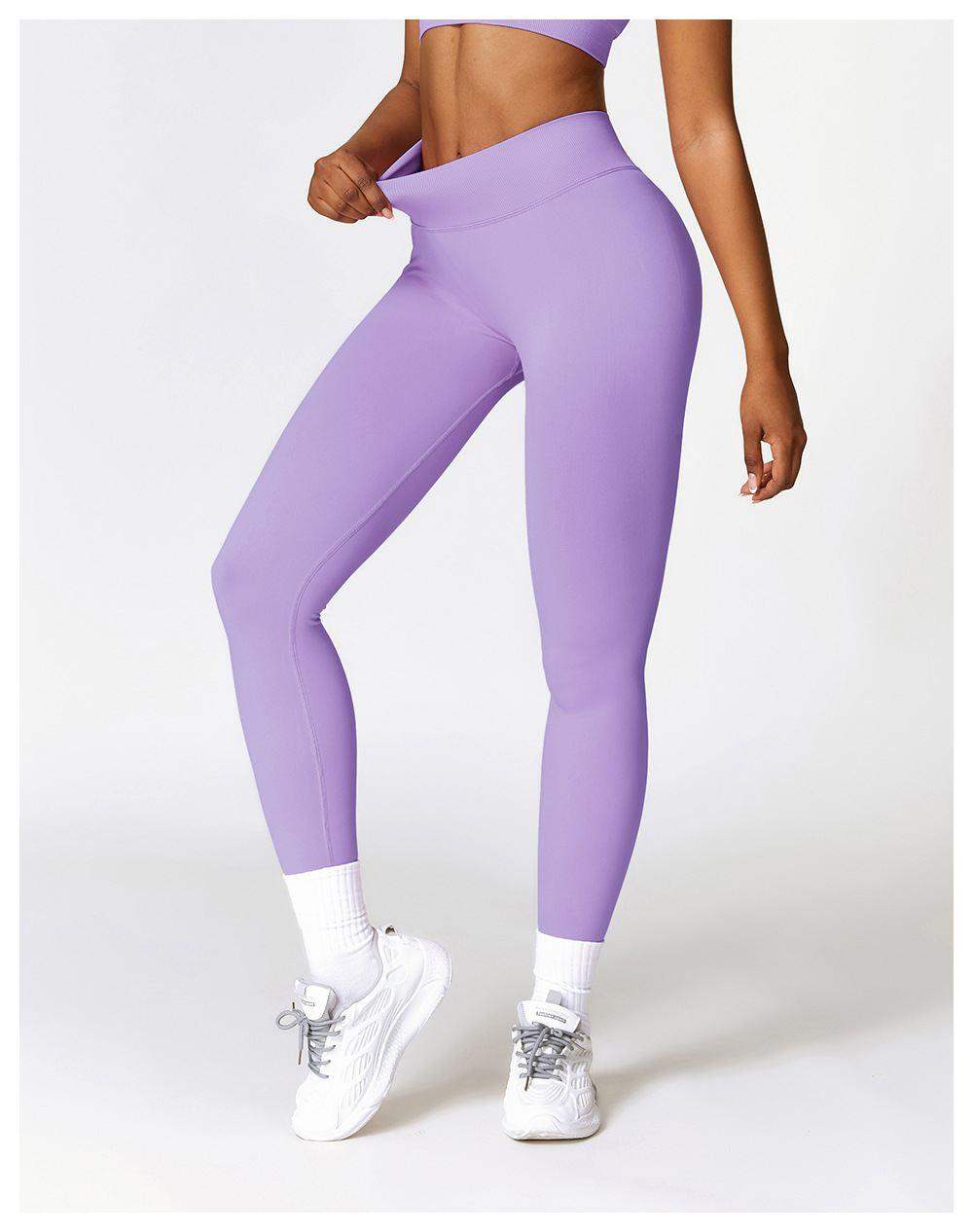 Fitness-Leggings mit hoher Taille