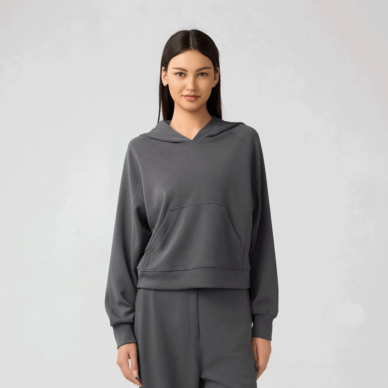 Casual Hooded Loose Sweatshirt