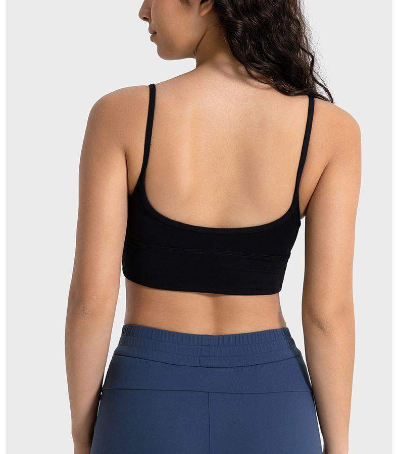 Sport-BH mit V-Ausschnitt