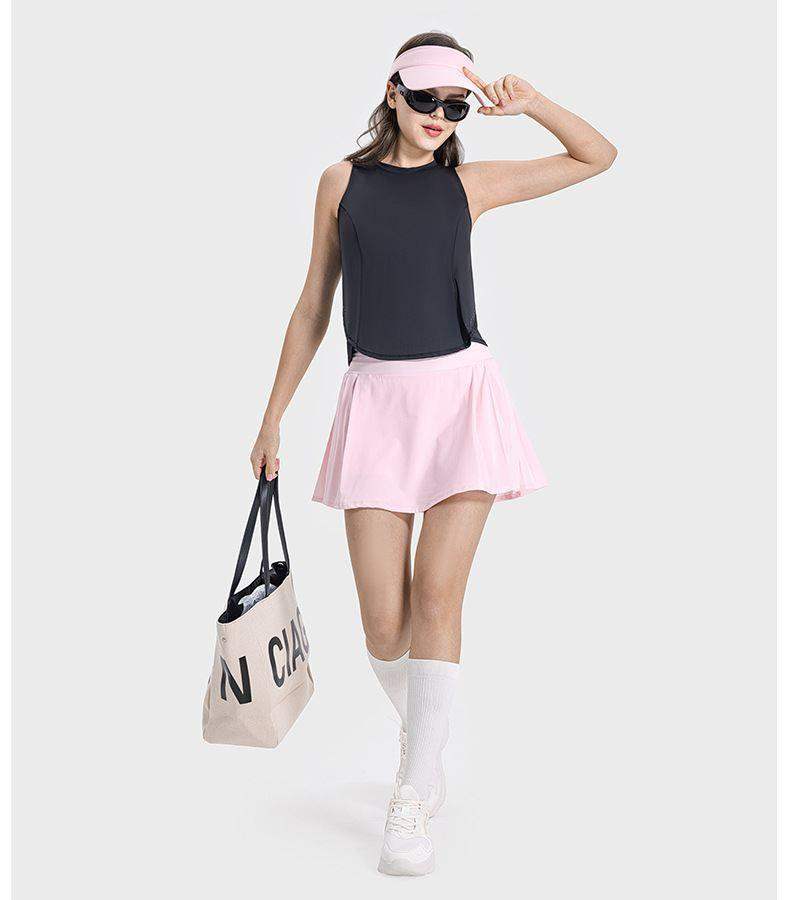 Sport-Top mit gekreuzten Trägern