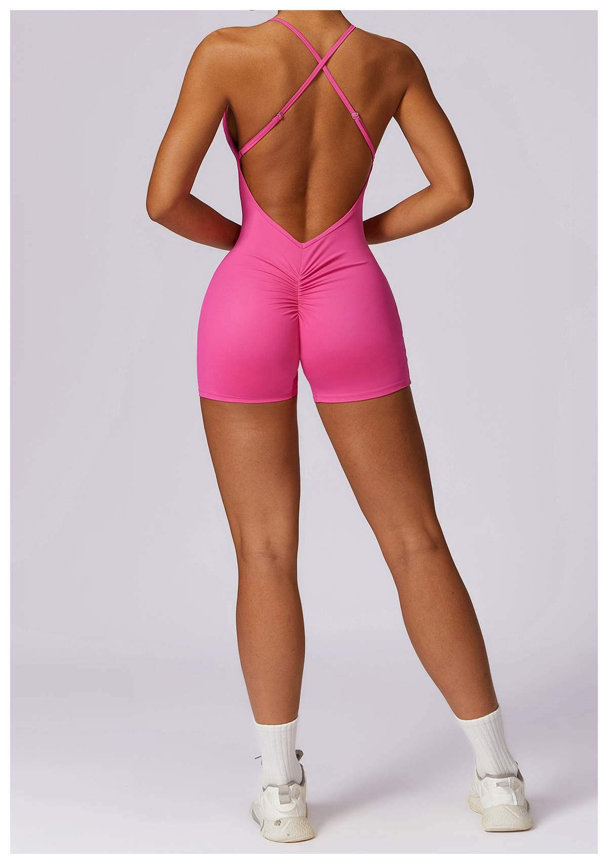 Schnelltrocknender nahtloser Sport-Bodysuit