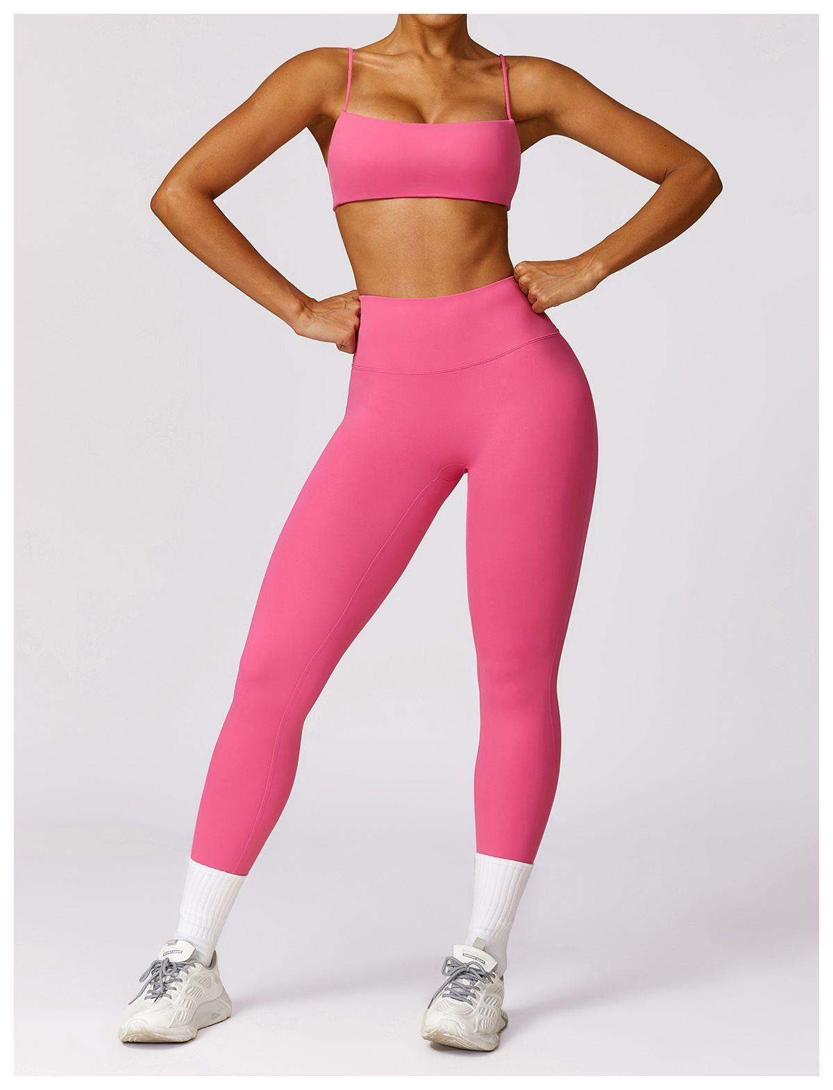 Schnelltrocknender Sport-BH mit Streifen