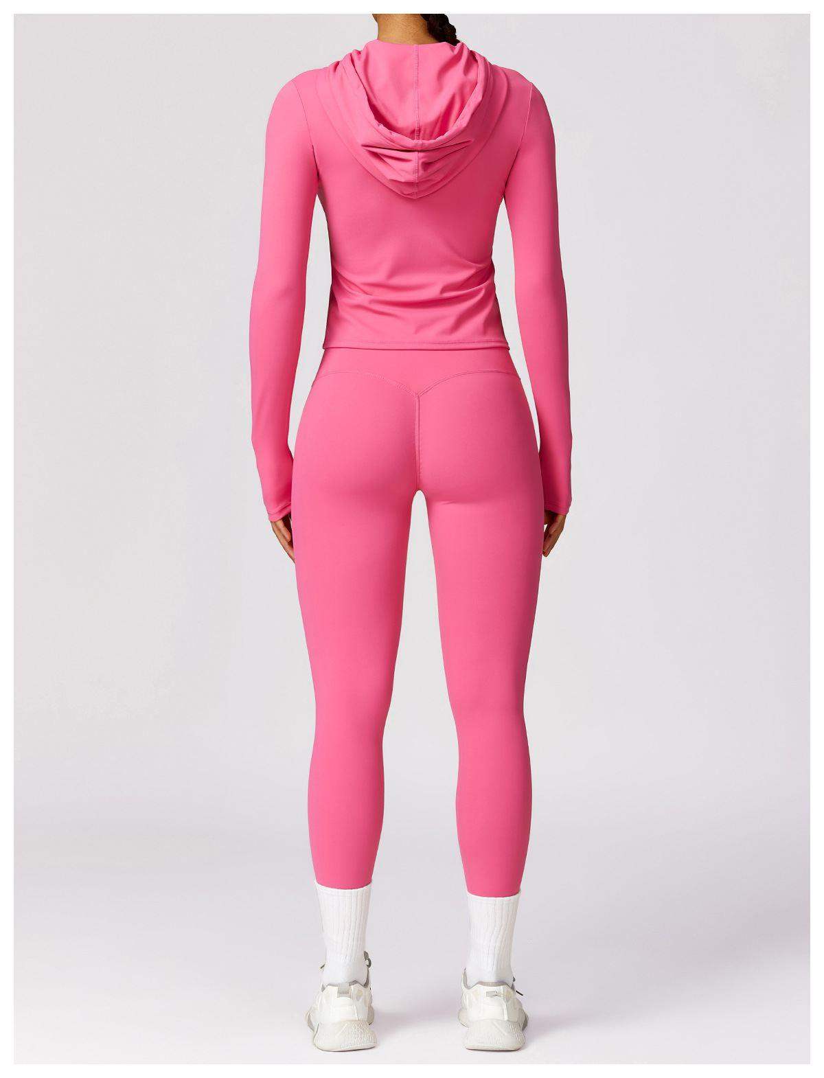 Langärmliges Oberteil mit Kapuze