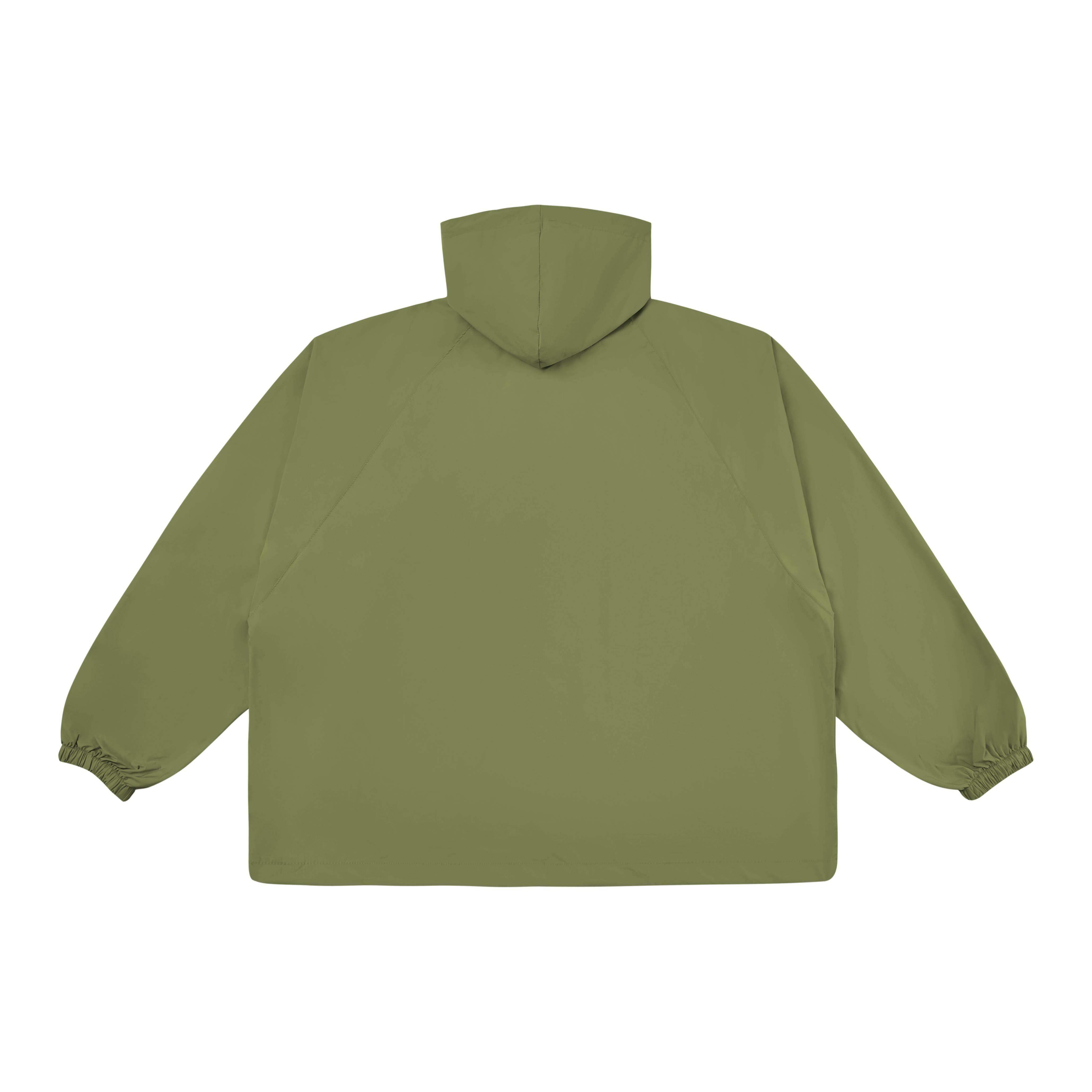 Outdoor-Jacke mit halbem Reißverschluss