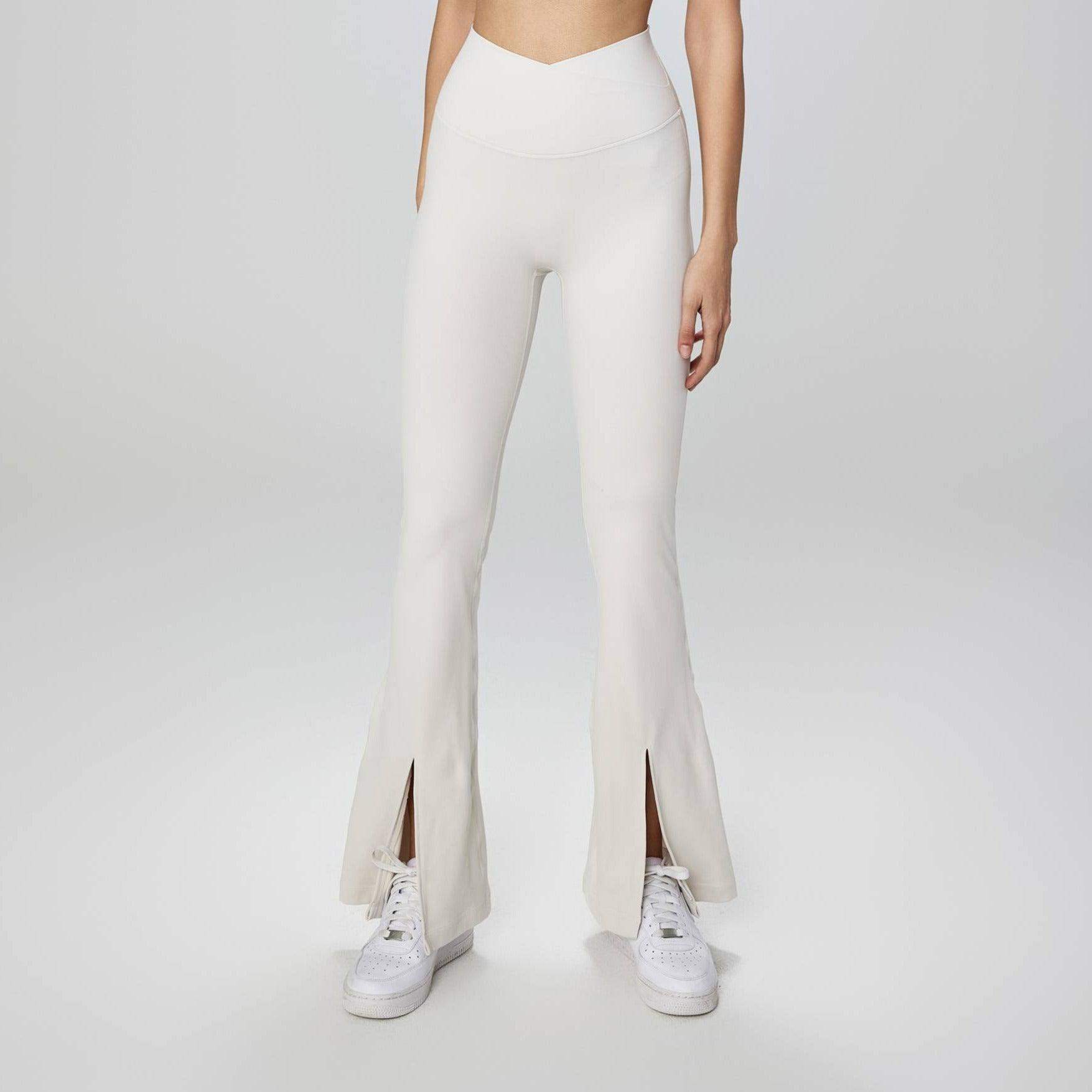 Schlagleggings mit hoher Taille