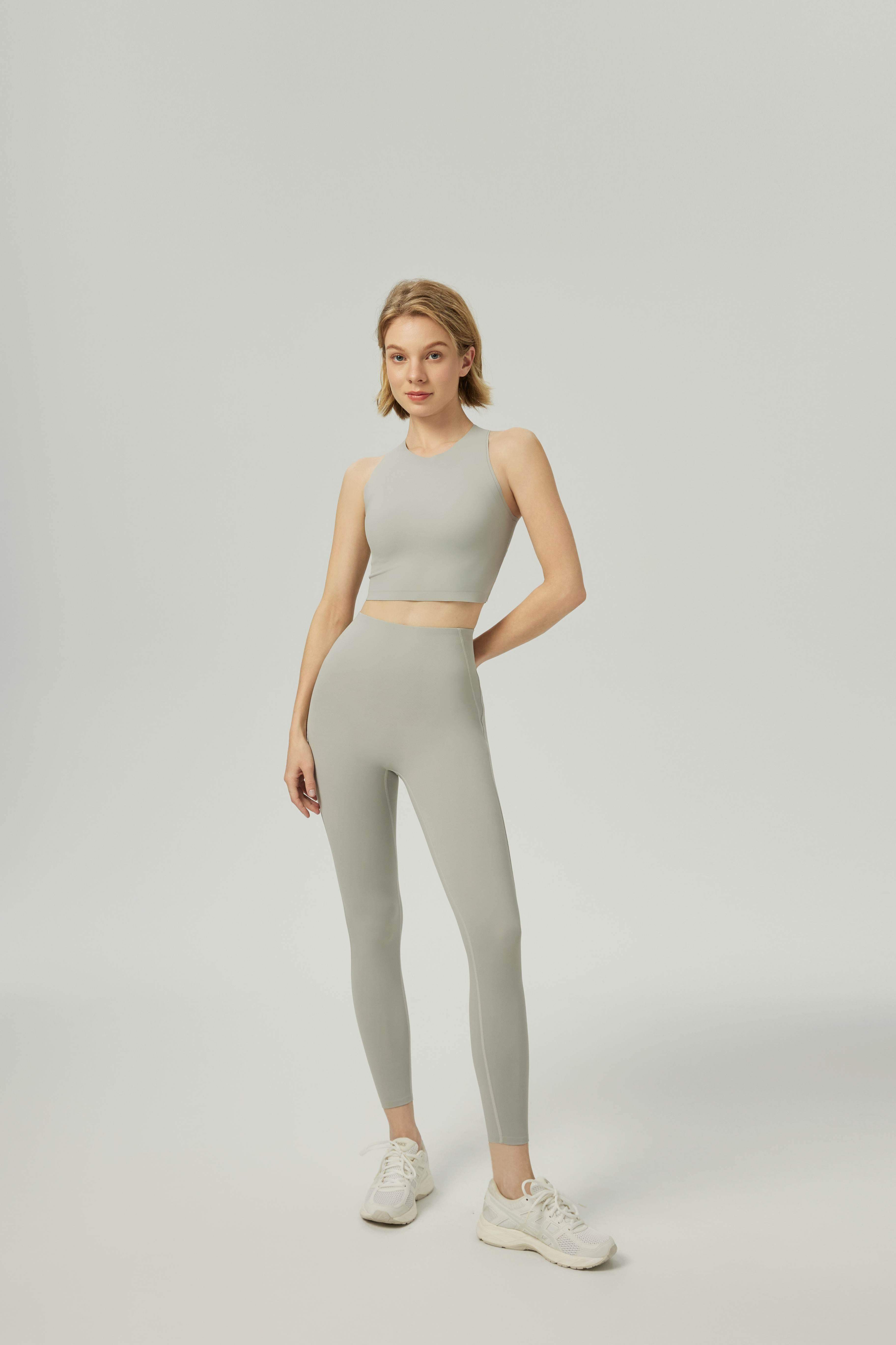 Stoßfestes Tanktop für Laufen und Workout im Yoga-Stil