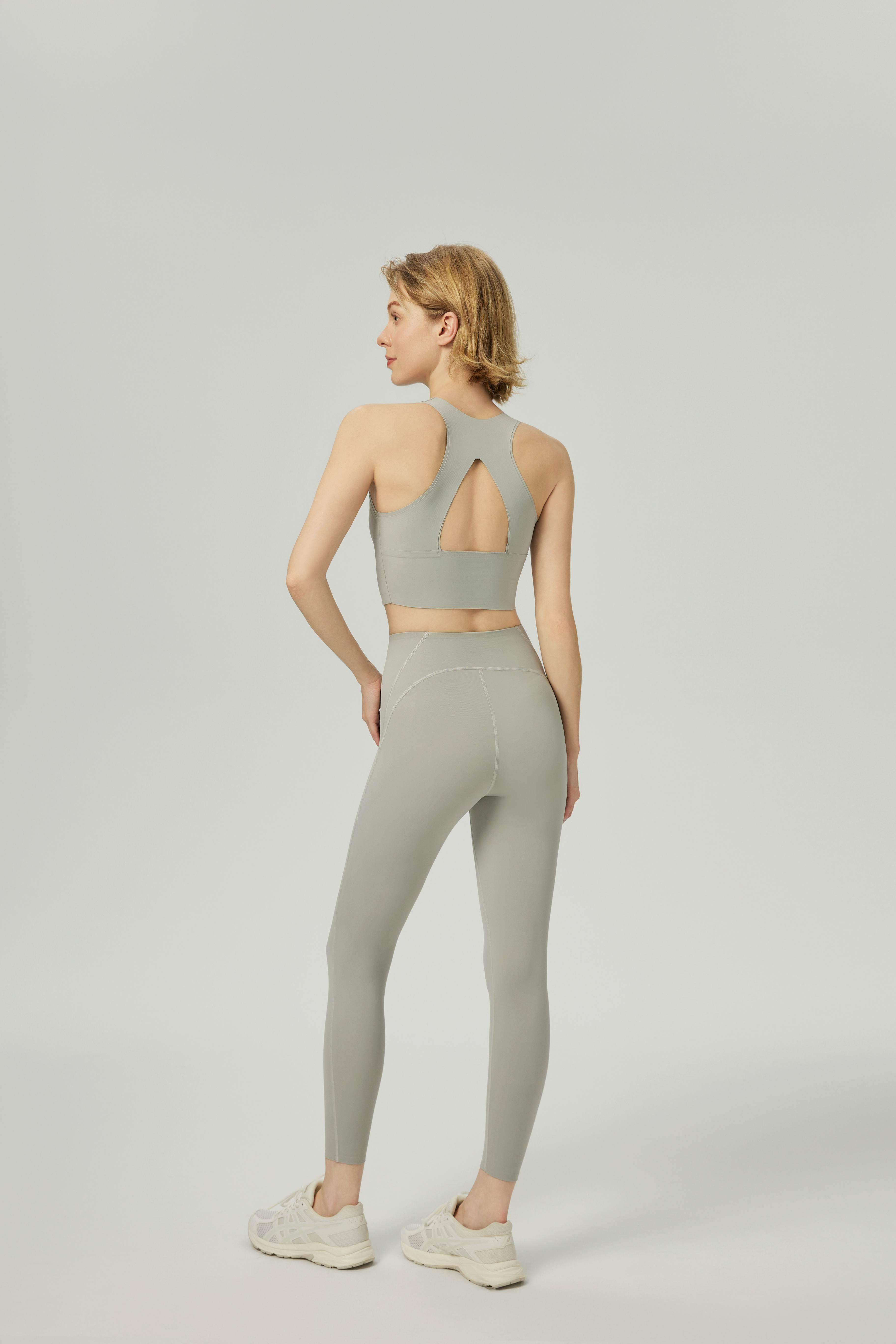 Stoßfestes Tanktop für Laufen und Workout im Yoga-Stil