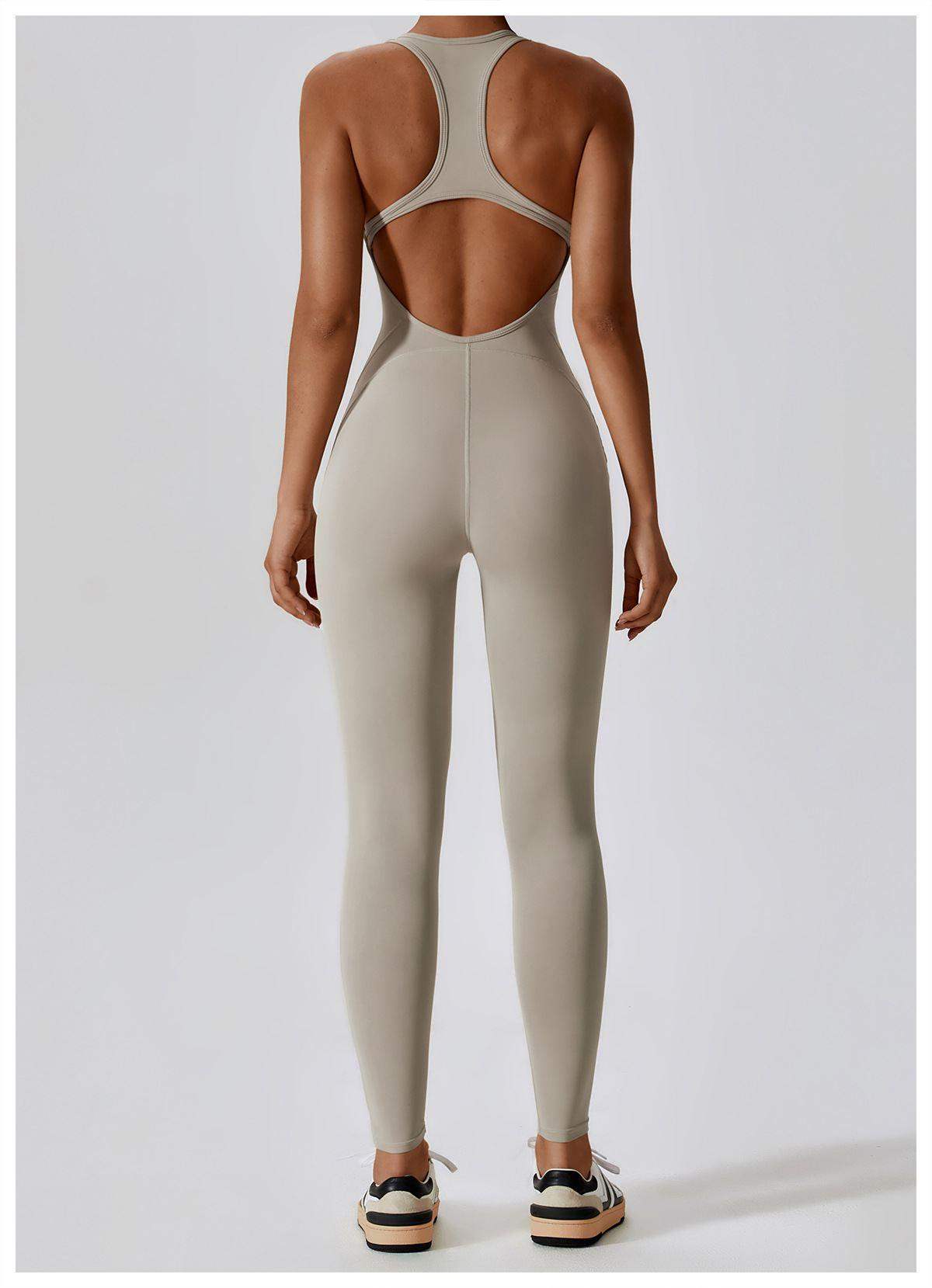 Lange Jumpsuit-Einteiler