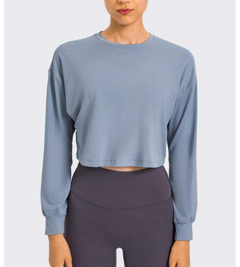 Schnelltrocknende Sport-Langarmshirts