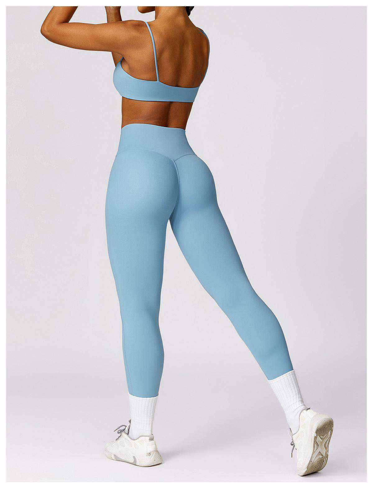 Schnelltrocknender Sport-BH mit Streifen