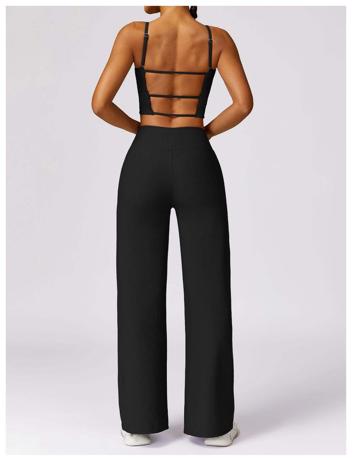 Schnelltrocknender Sport-BH mit Streifen