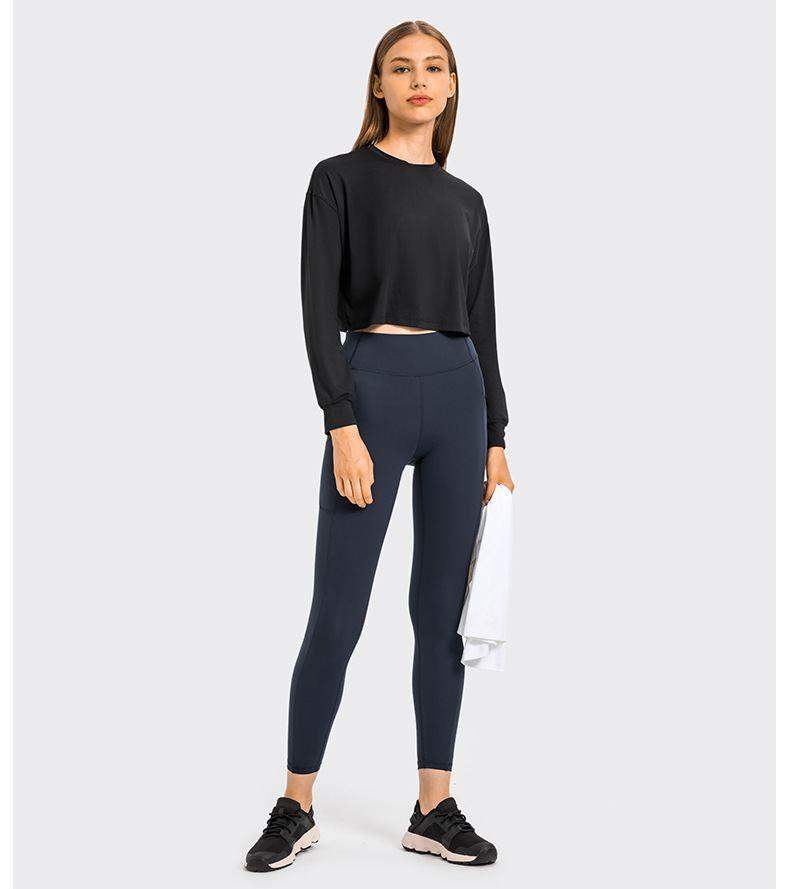 Schnelltrocknende Sport-Langarmshirts