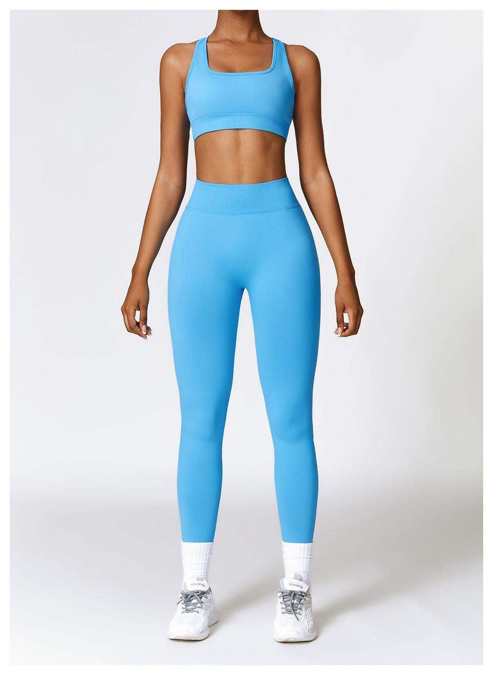 Fitness-Leggings mit hoher Taille