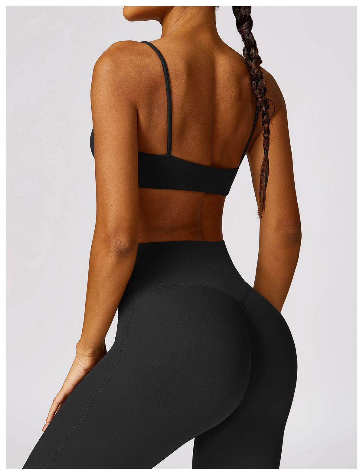 Schnelltrocknender Sport-BH mit Streifen