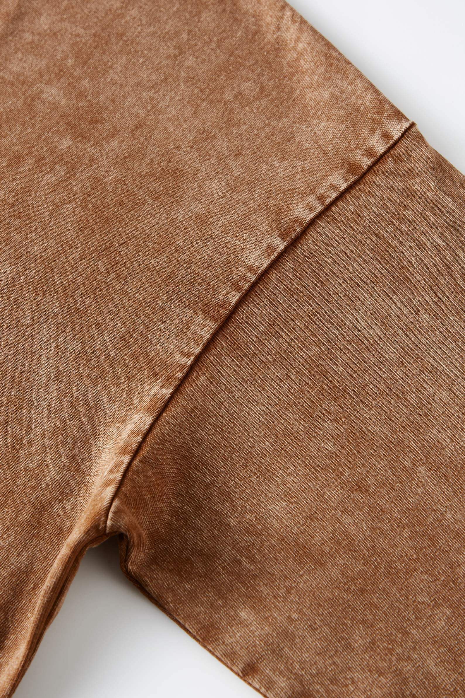 230G gewaschenes Langarmhemd für Kinder