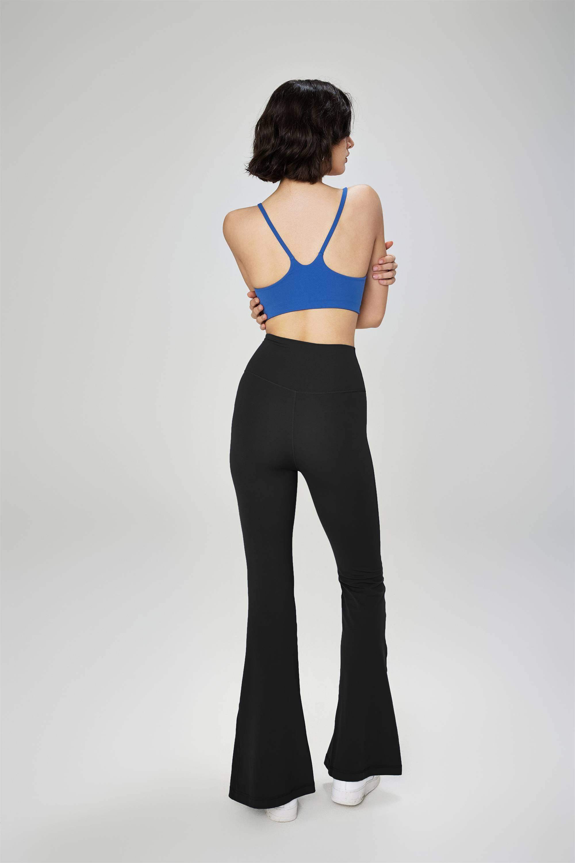 Schlagleggings mit hoher Taille