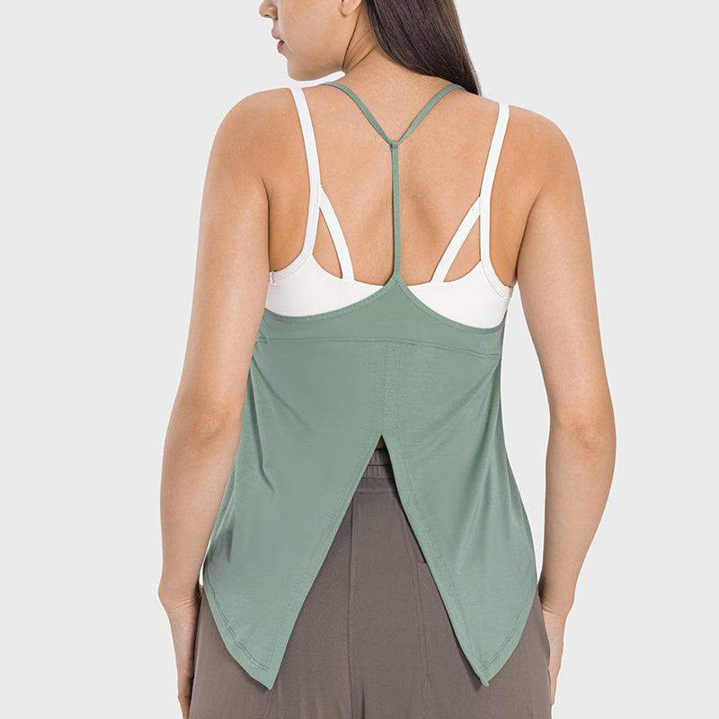 Feuchtigkeitsableitendes, schnell trocknendes Sport-Tanktop