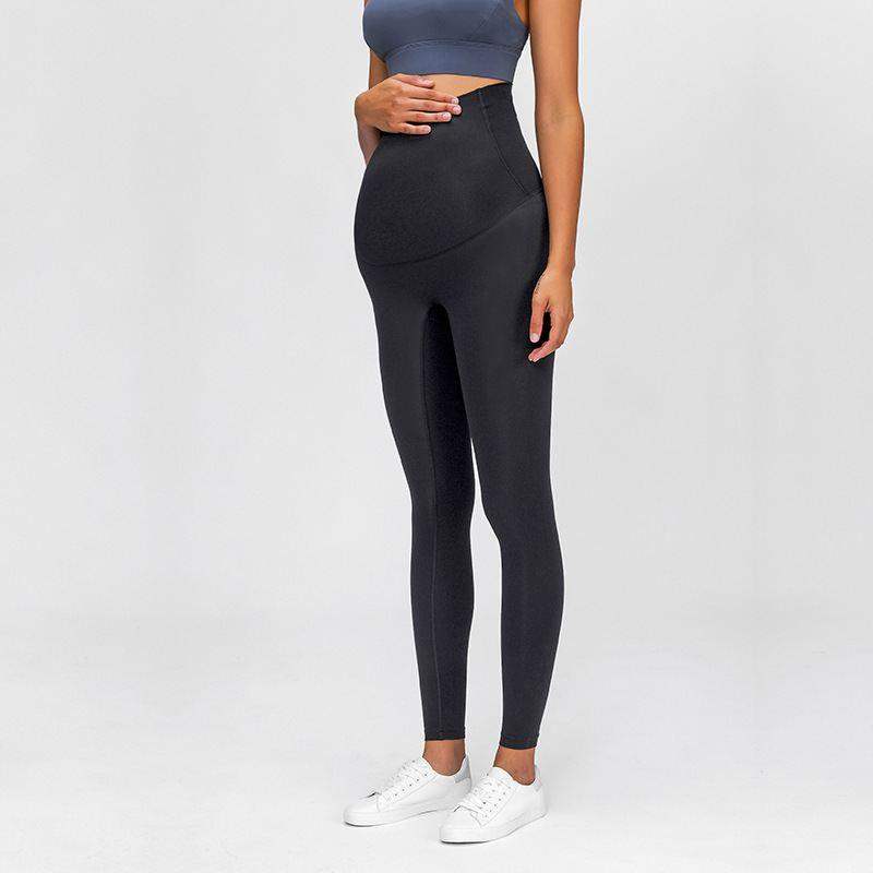 Yoga-Leggings zum Umziehen mit hohem Bund und Bauchwickel