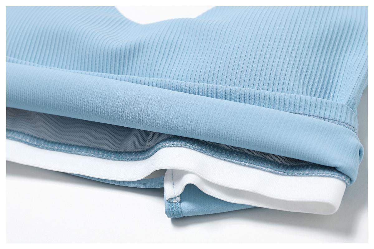 Schnelltrocknender Sport-BH mit Streifen