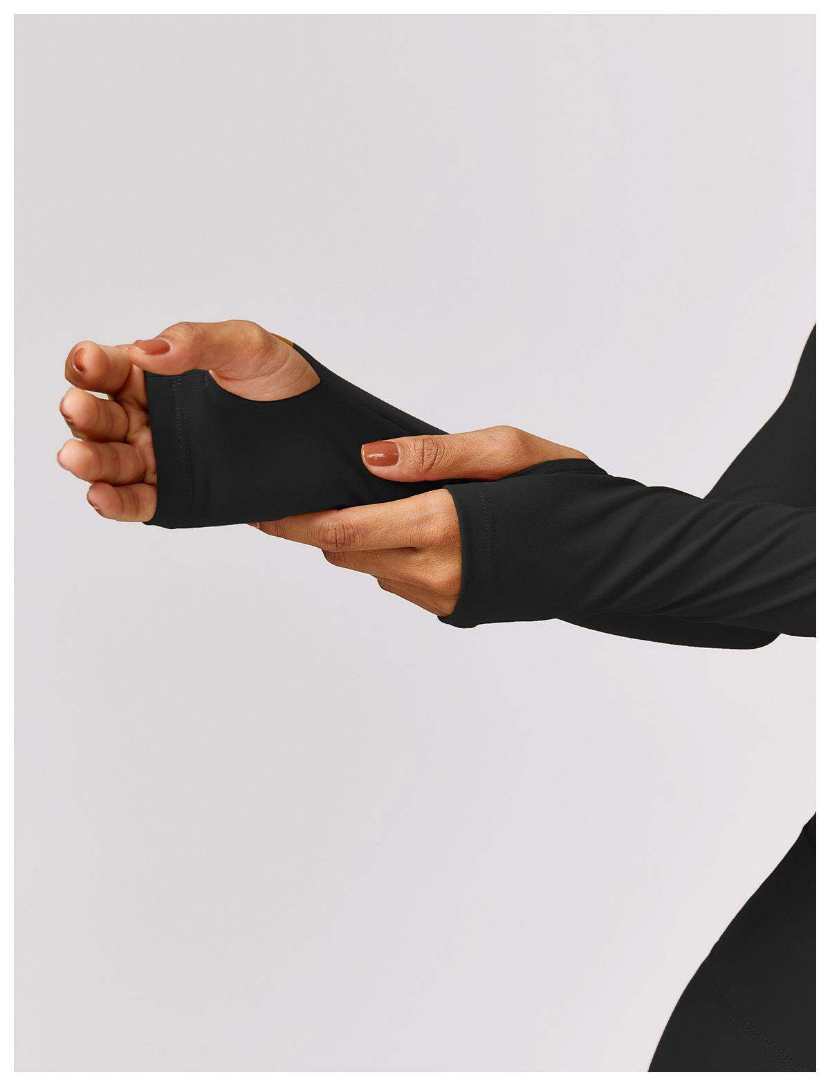 Langärmliges Sporttop