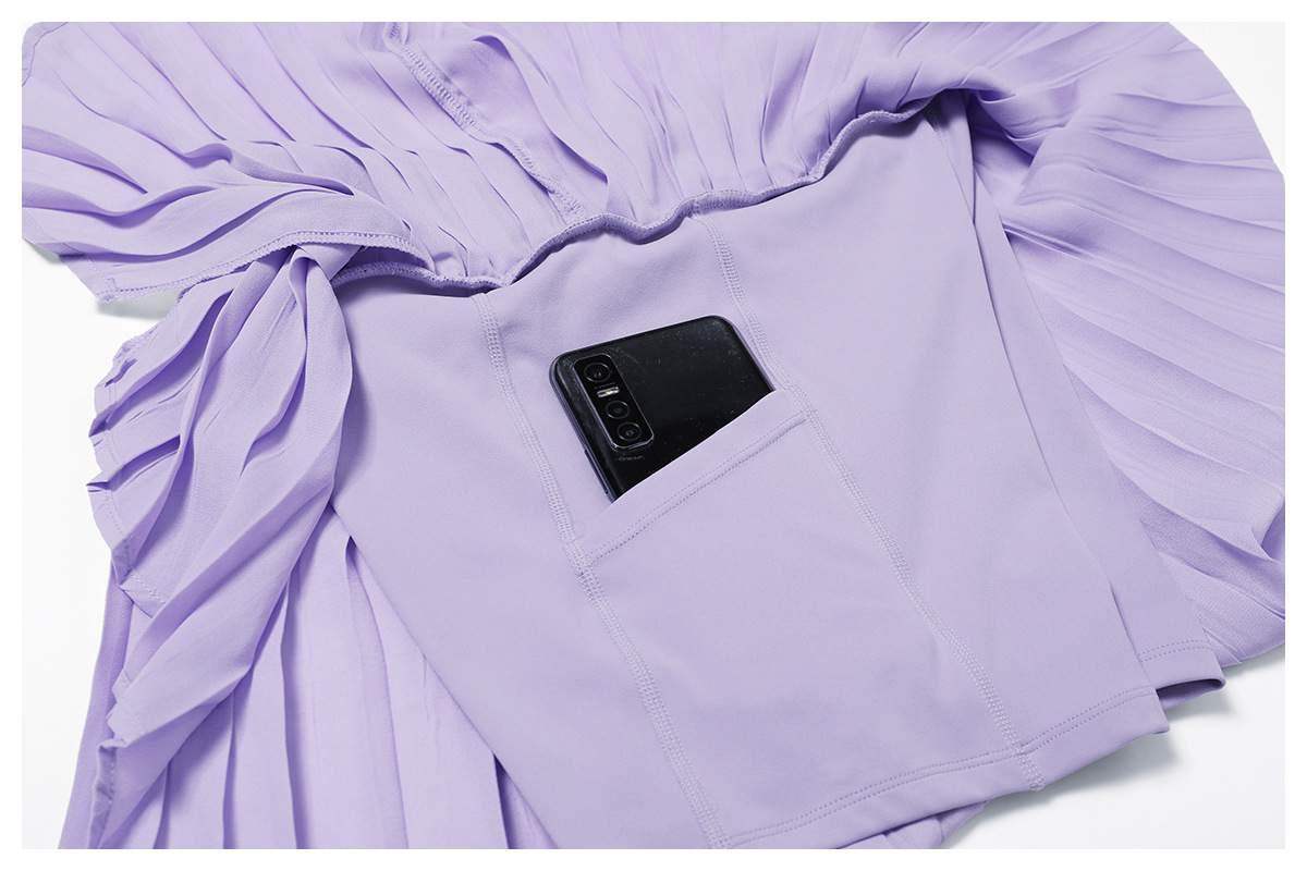 Schnelltrocknender Tennisrock