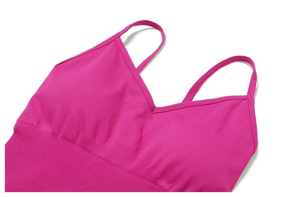 Nahtloser Rücken-Beauty-Yoga-Bodysuit