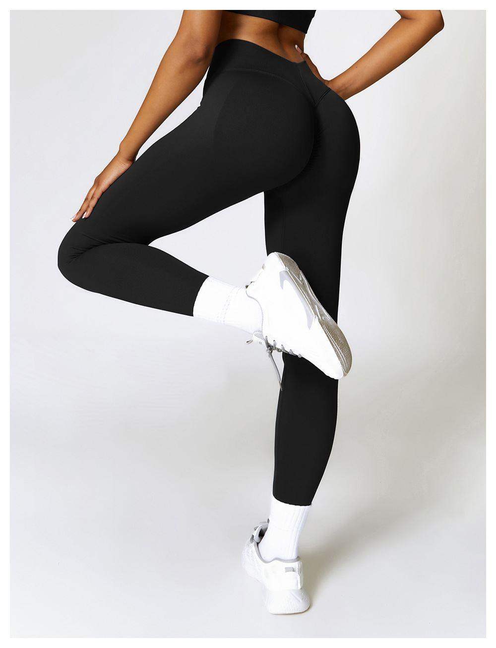 Fitness-Leggings mit hoher Taille