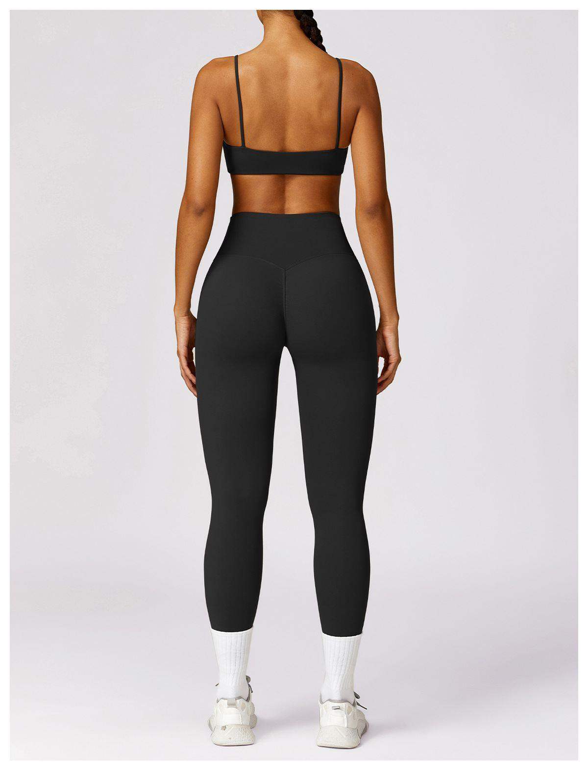 Schnelltrocknender Sport-BH mit Streifen