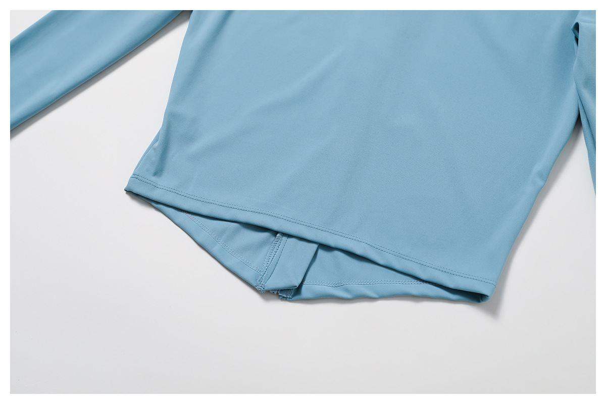 Schnelltrocknende Laufsport-Reißverschlussjacke für den Winter