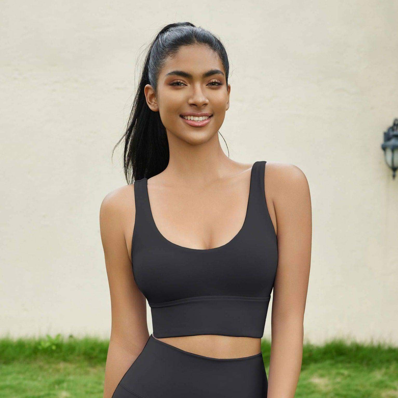 Creora Sport-BH mit U-Ausschnitt