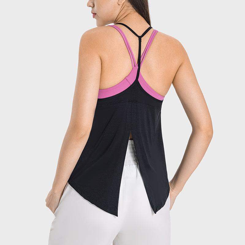 Feuchtigkeitsableitendes, schnell trocknendes Sport-Tanktop