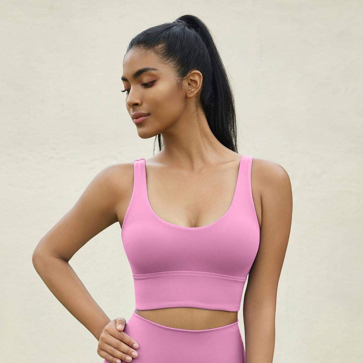 Creora Sport-BH mit U-Ausschnitt