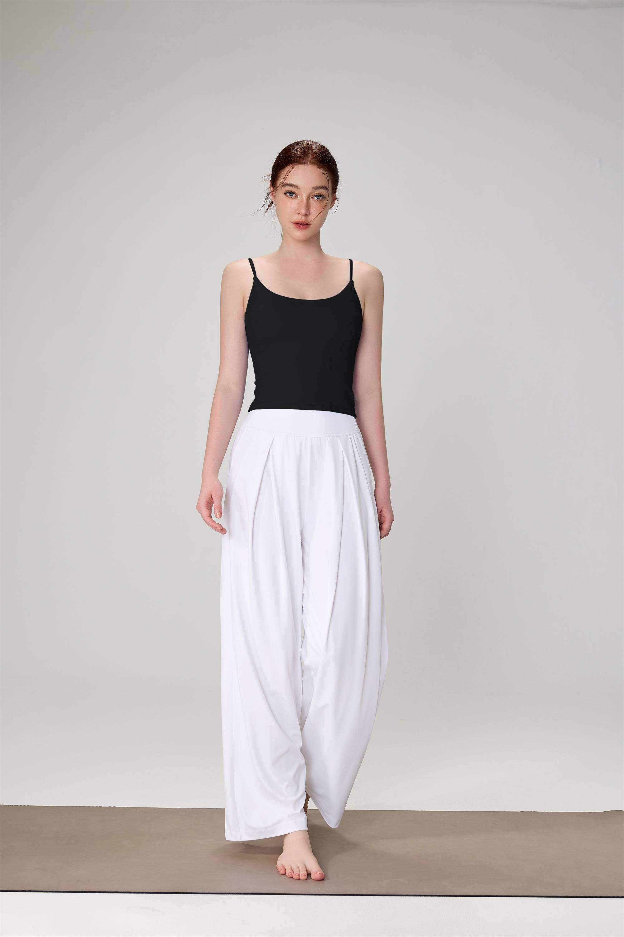 Enganliegendes Yoga-Tanktop mit hoher Elastizität für Damen