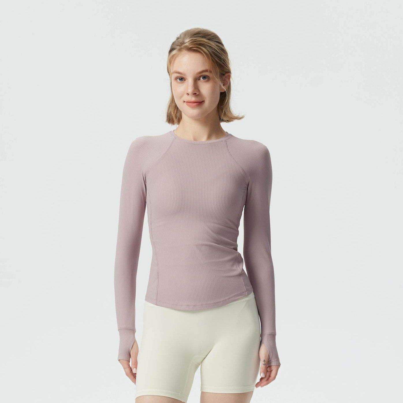 Slim-Fit Langarm-Laufoberteil