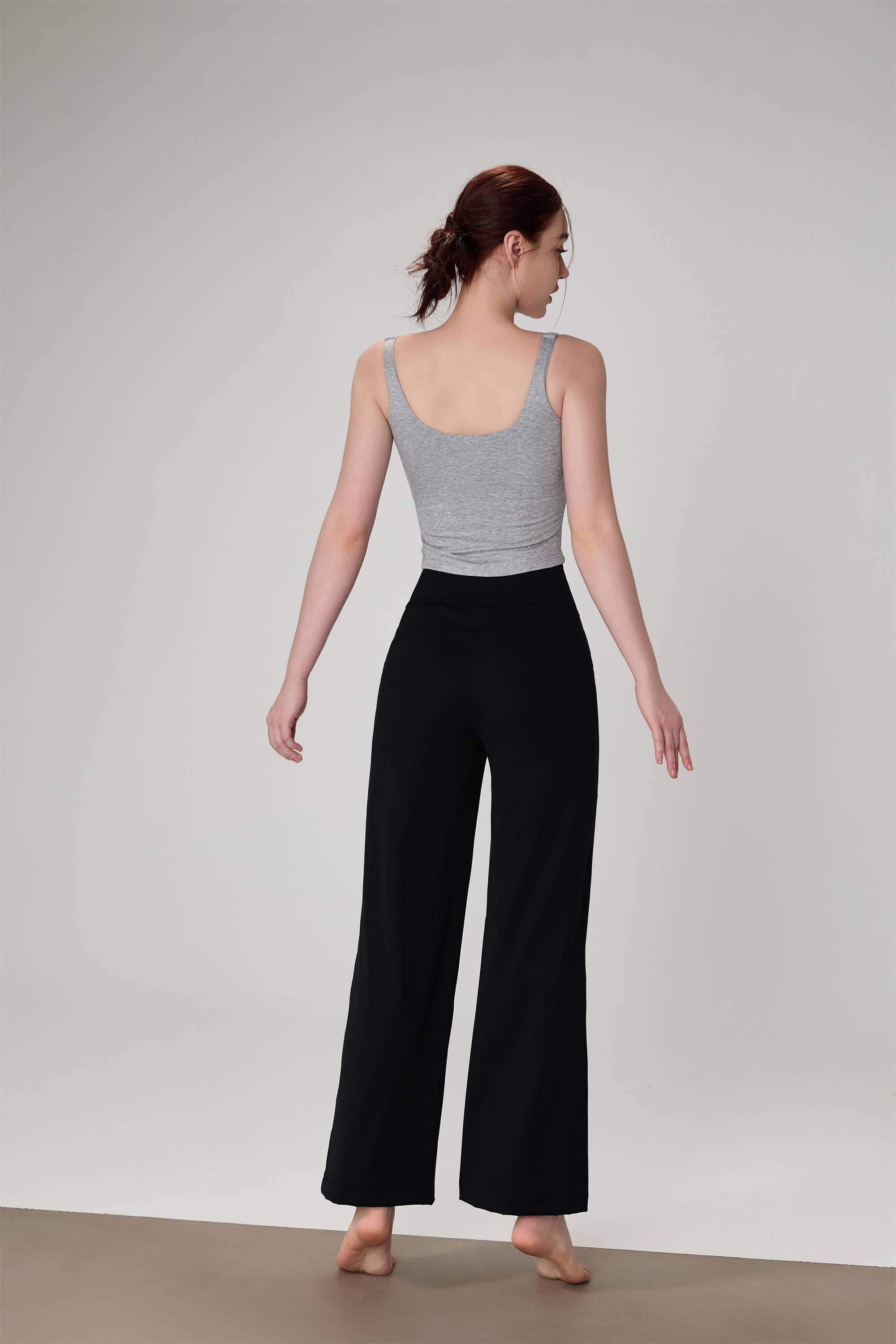 Outdoor-Laufhose mit geradem Bein und weitem Bein für Damen