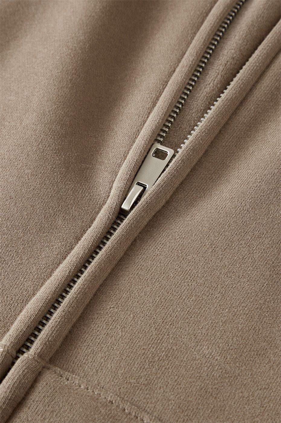 420 g Kapuzenpullover mit Reißverschluss