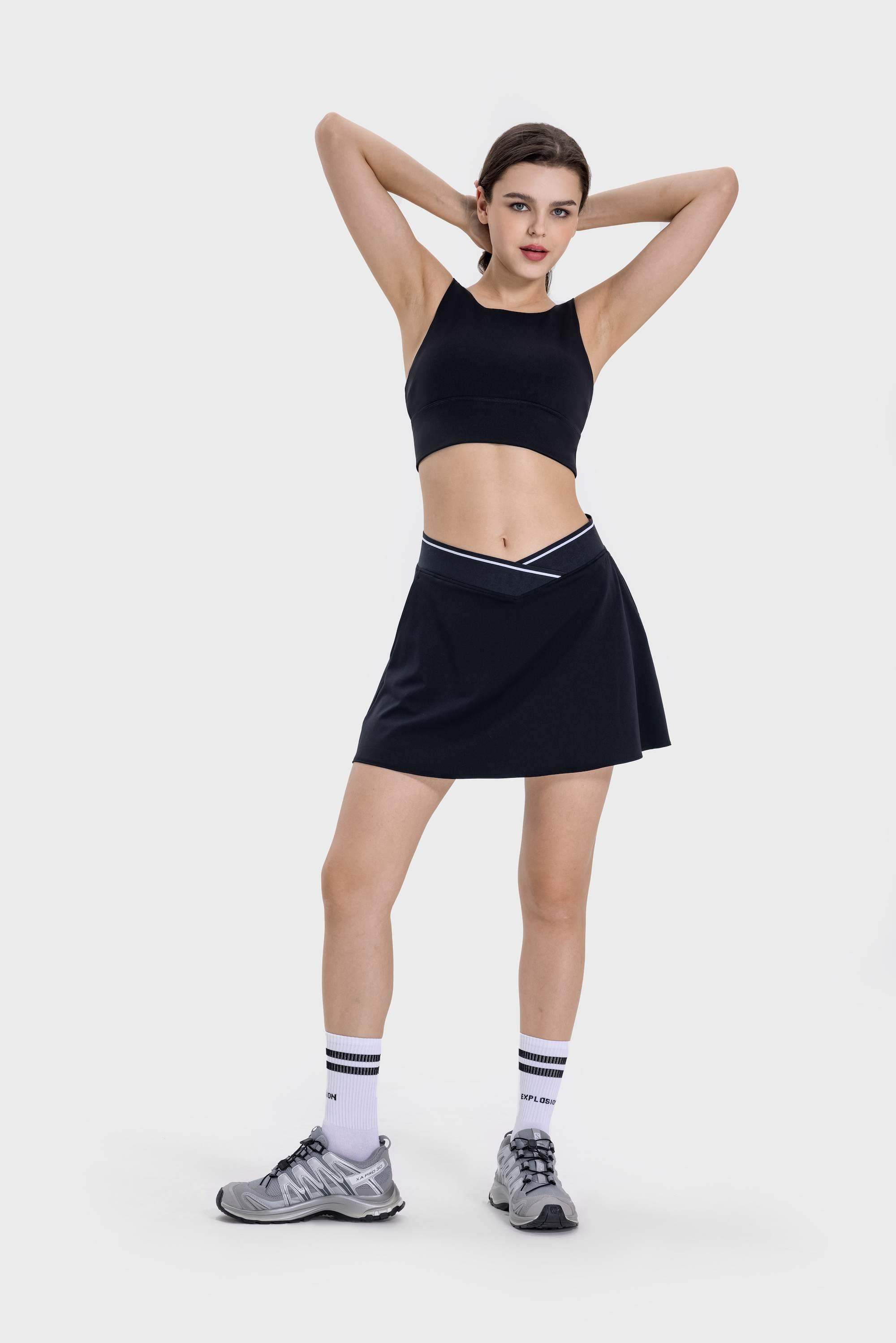 Stoßabsorbierender Lift & Support-Sport-BH