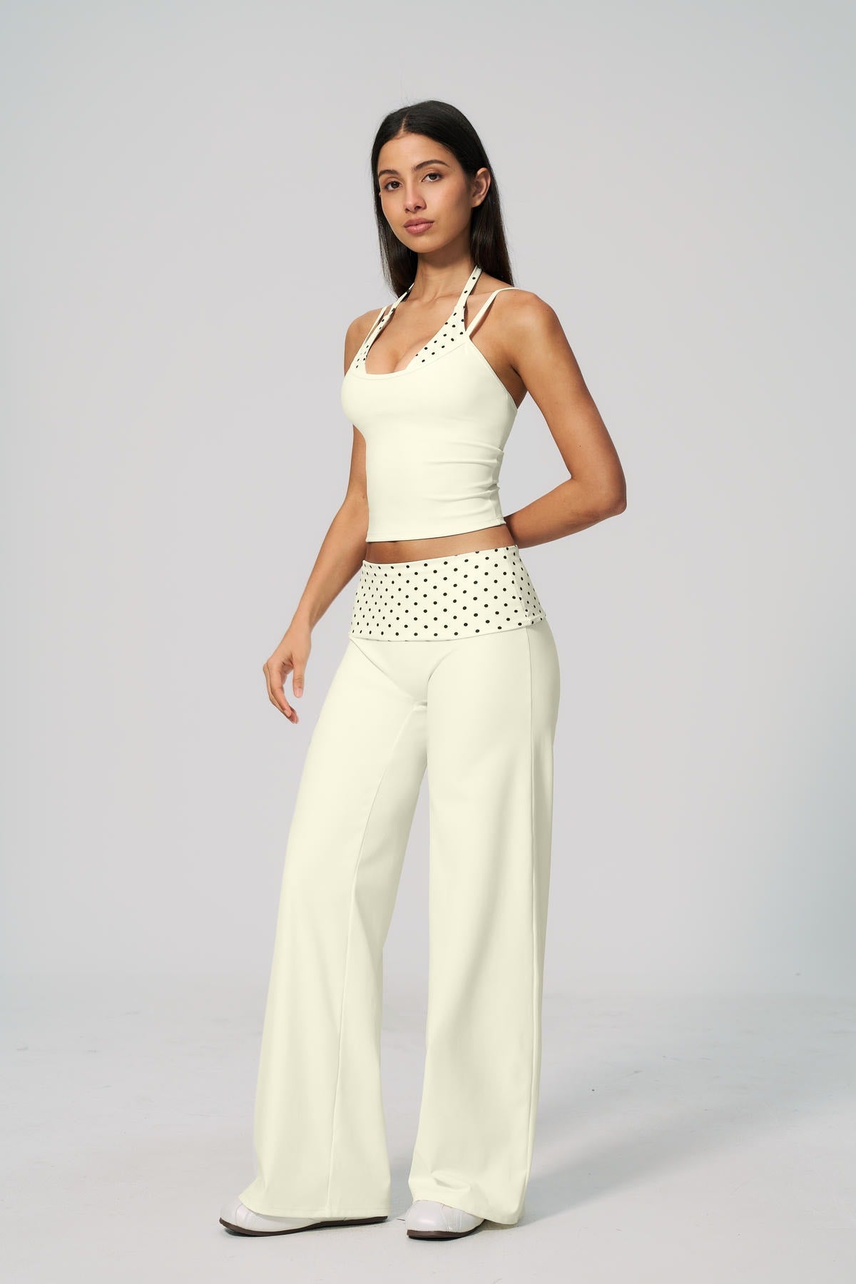 Women Sport Spaghetti Pants Set