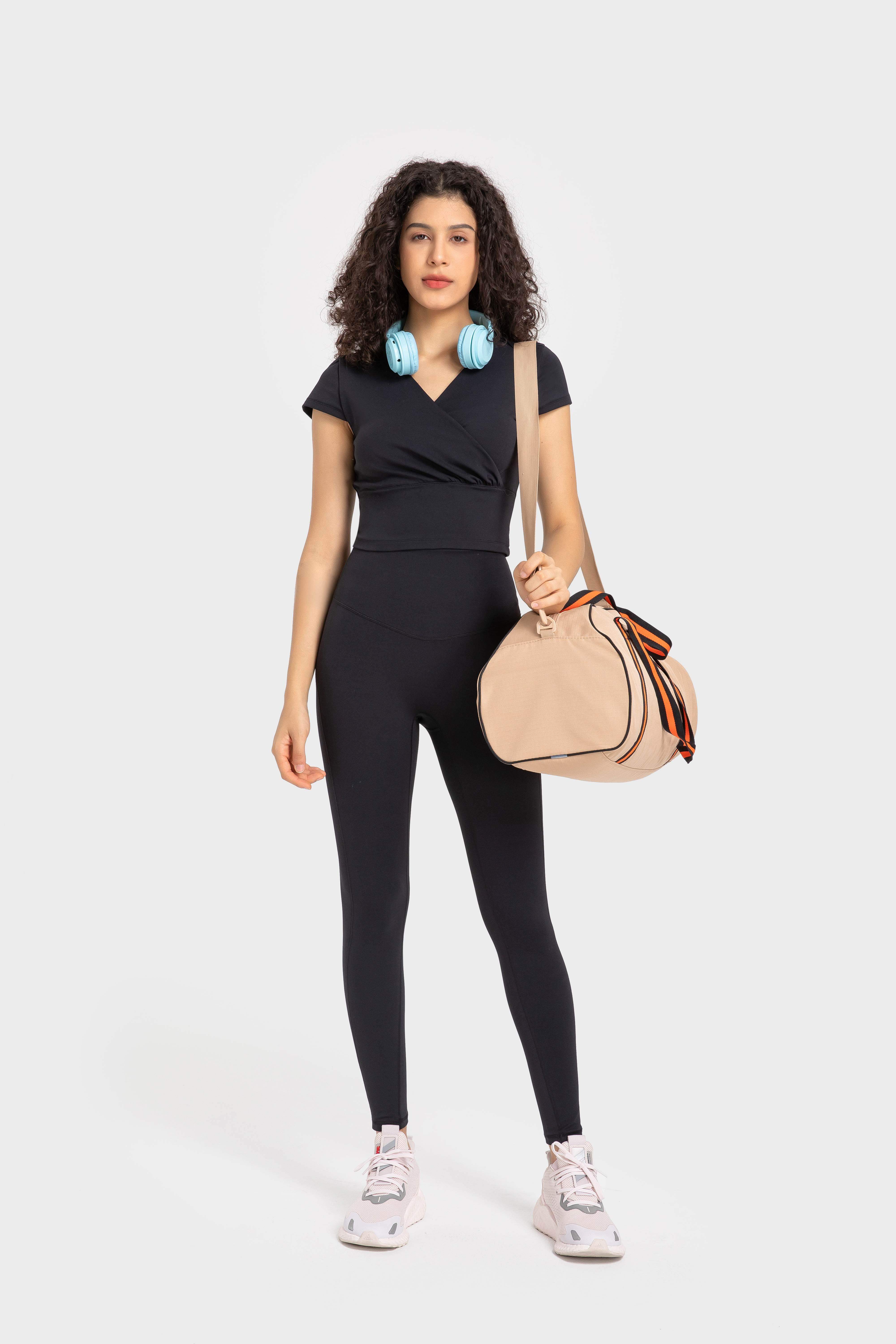 Evrlue Leggings mit hoher Taille