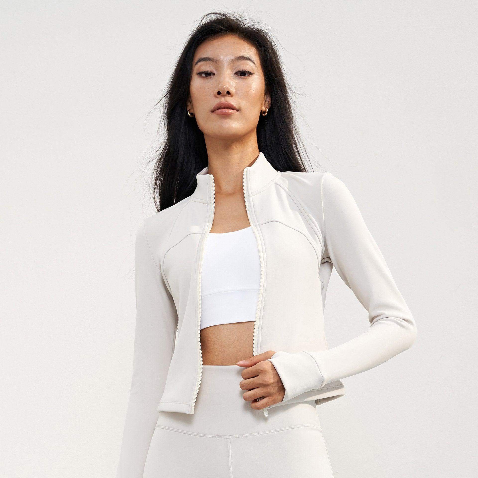 Dicke, warme Sportjacke aus Fleece