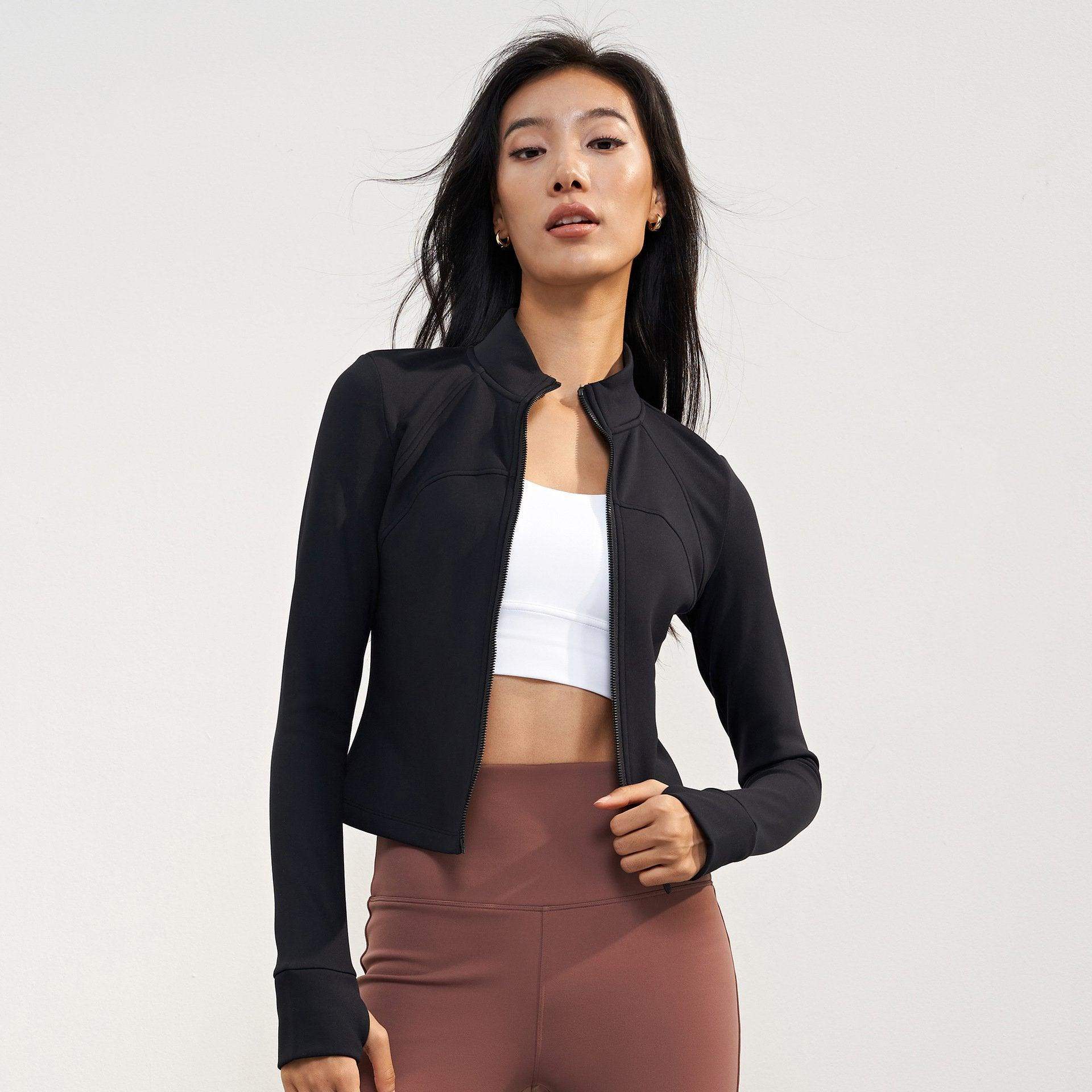 Dicke, warme Sportjacke aus Fleece