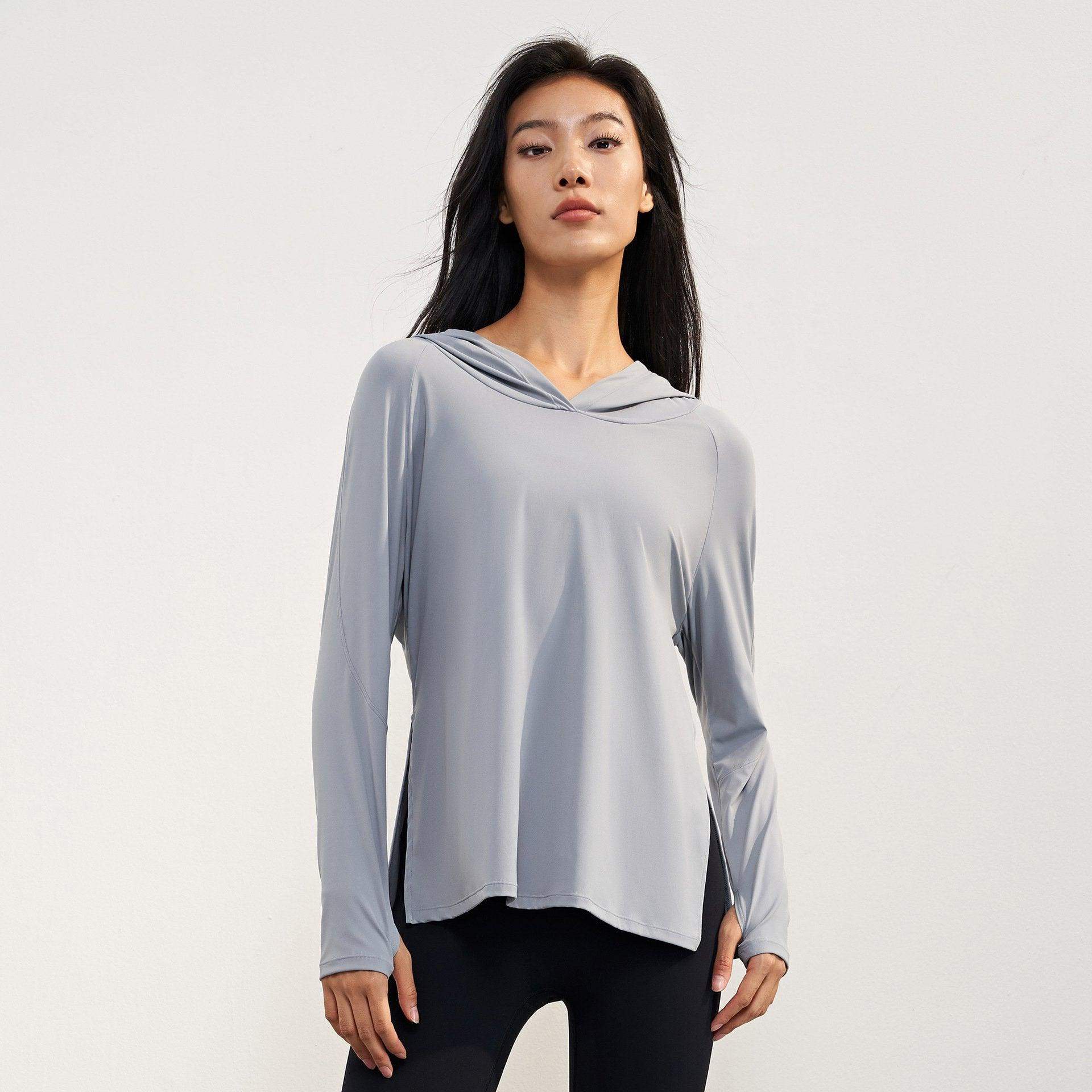 Sportlicher Langarm-Hoodie