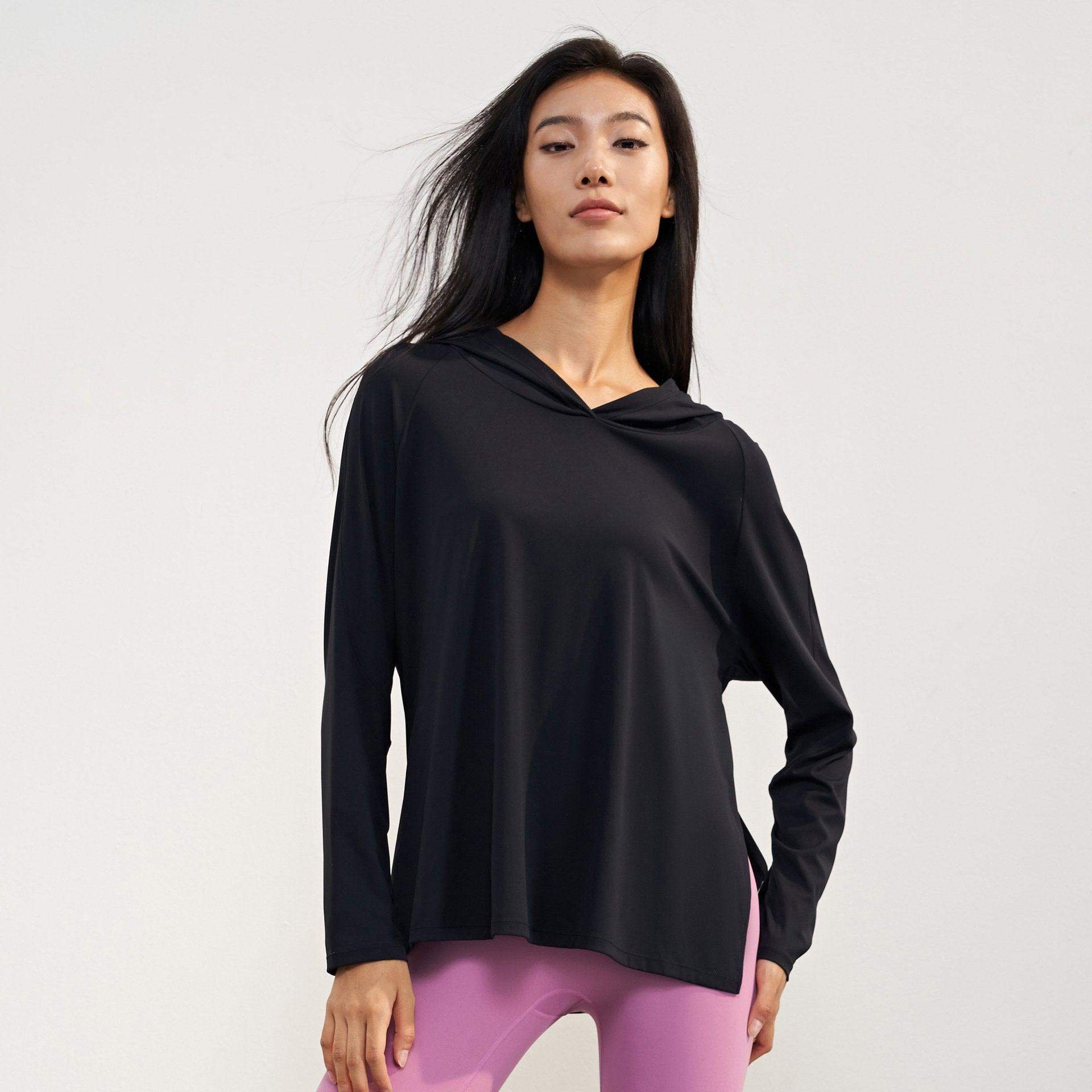 Sportlicher Langarm-Hoodie