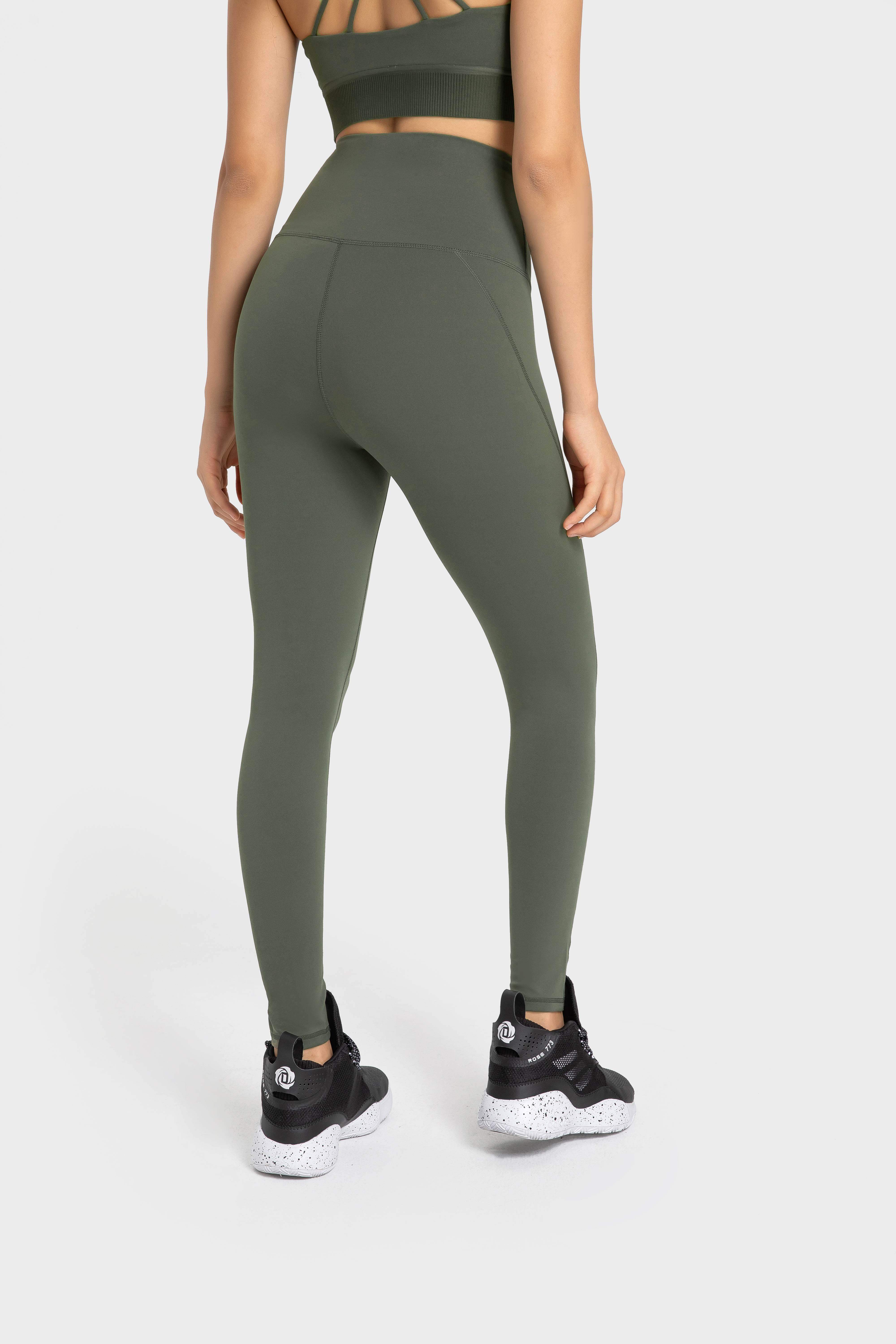 Evrlue Leggings mit hoher Taille