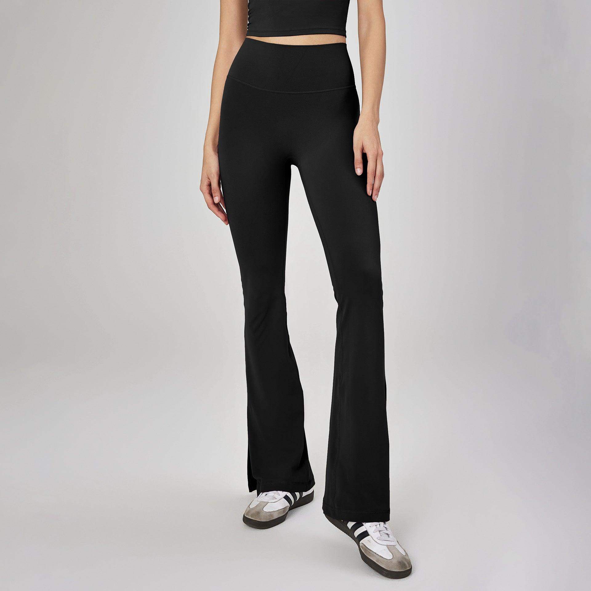 Schlagleggings mit Seitenschlitz