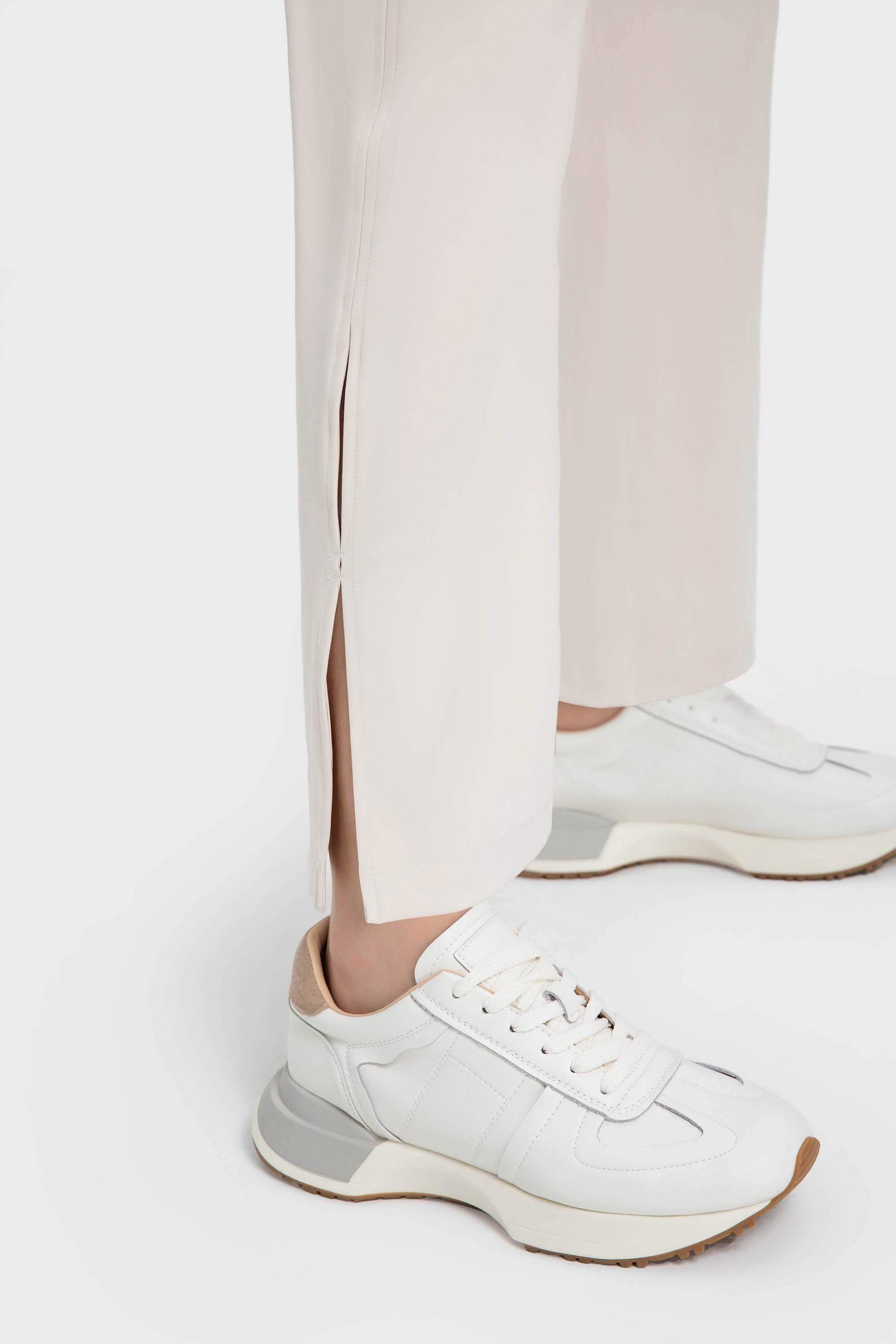 Yogahose mit hoher Taille und weitem Bein